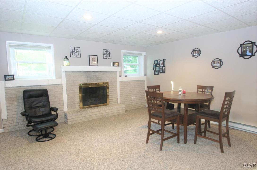 4210 Wellesley Road Bethlehem, PA 18017 - Photo 17 of 44 Brick fire place for cozy family dinners.