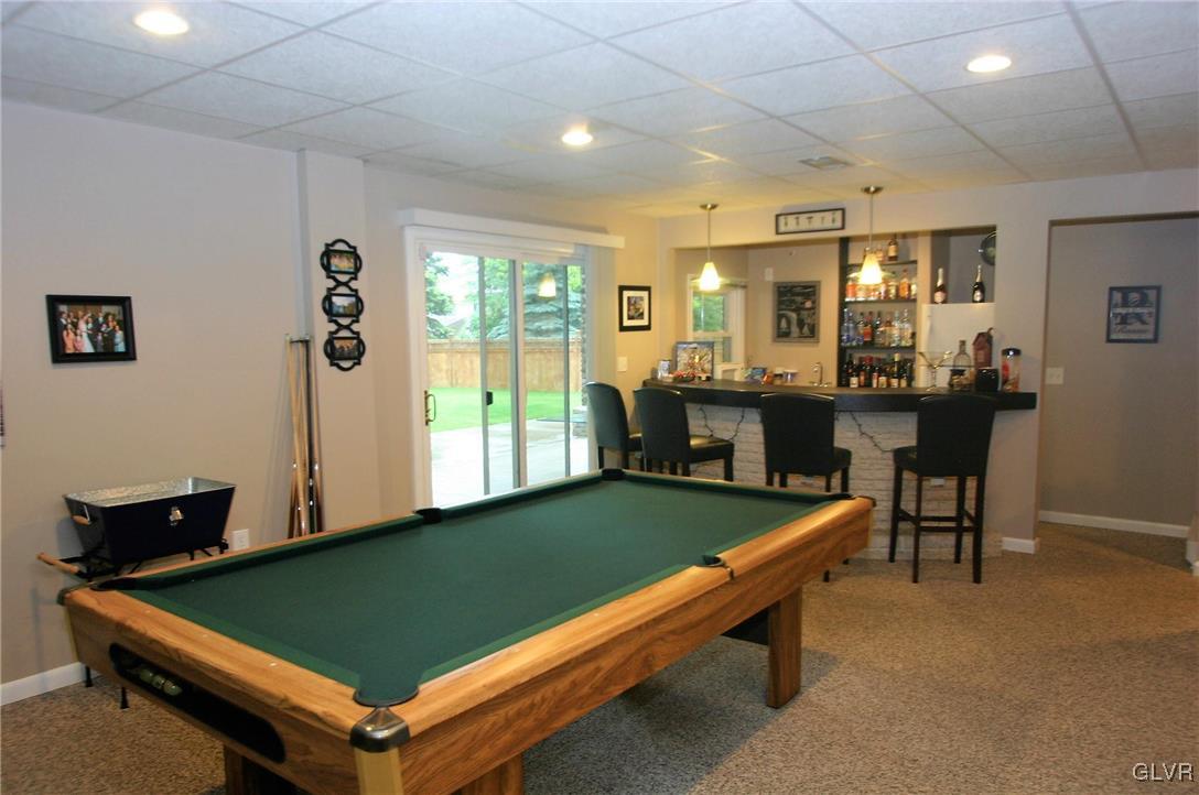 4210 Wellesley Road Bethlehem, PA 18017 - Photo 19 of 44 Pool table and wet bar complete the expansive fami