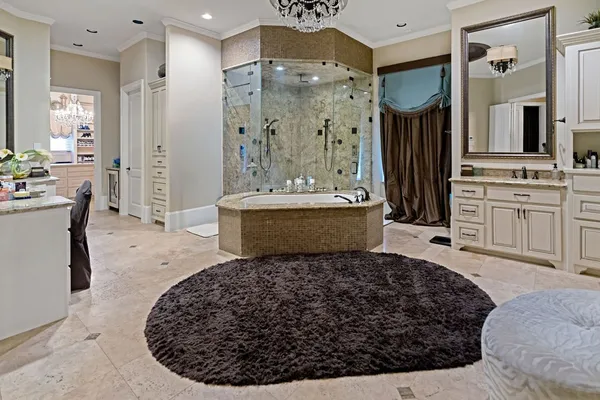 a view of a walk in closet