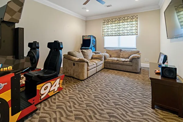 a view of a kitchen with sink and cabinets