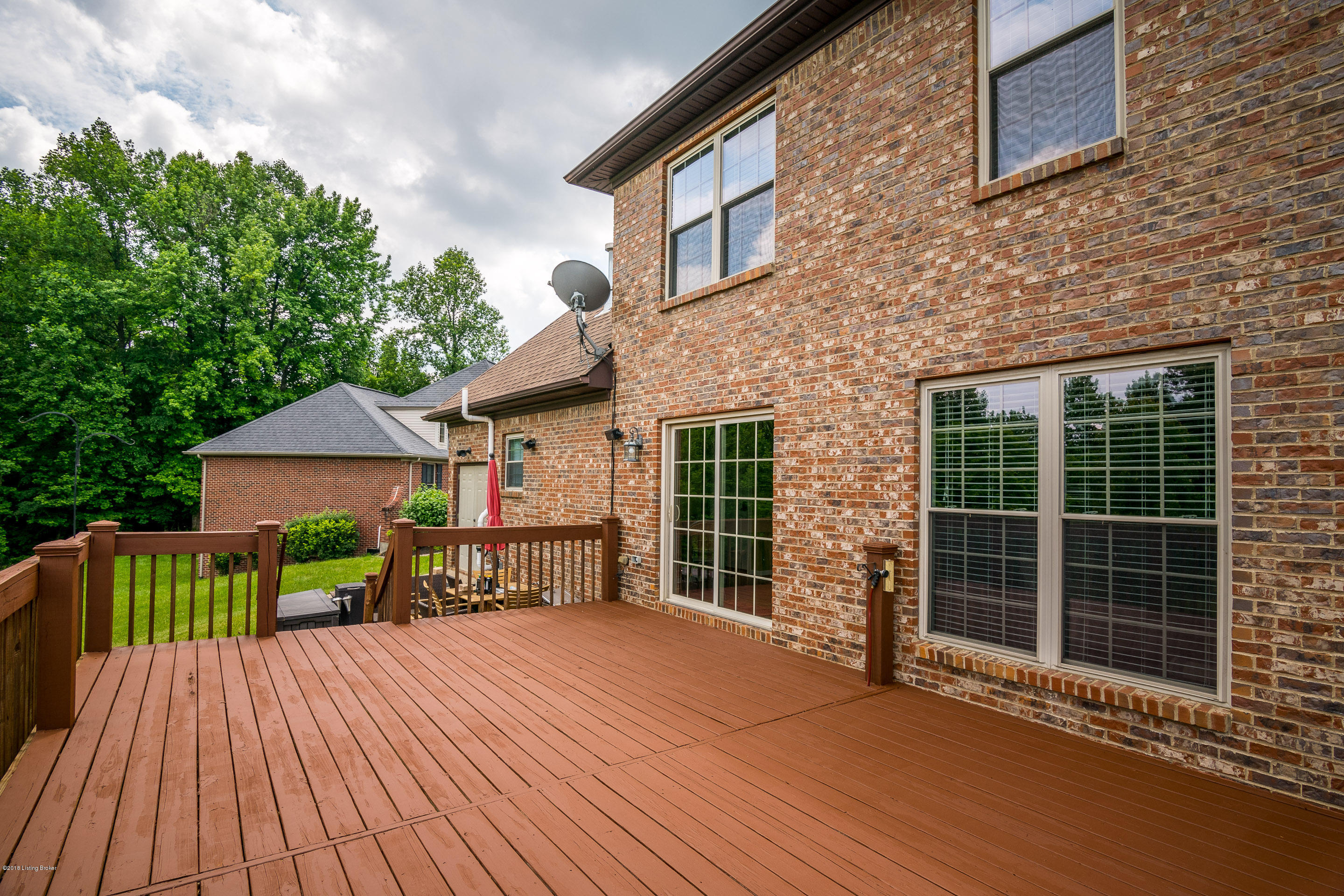 7708 Aspen Ridge Road Louisville, KY 40214 - Photo 25 of 29 ASpen Ridge Rear Just restained Deck