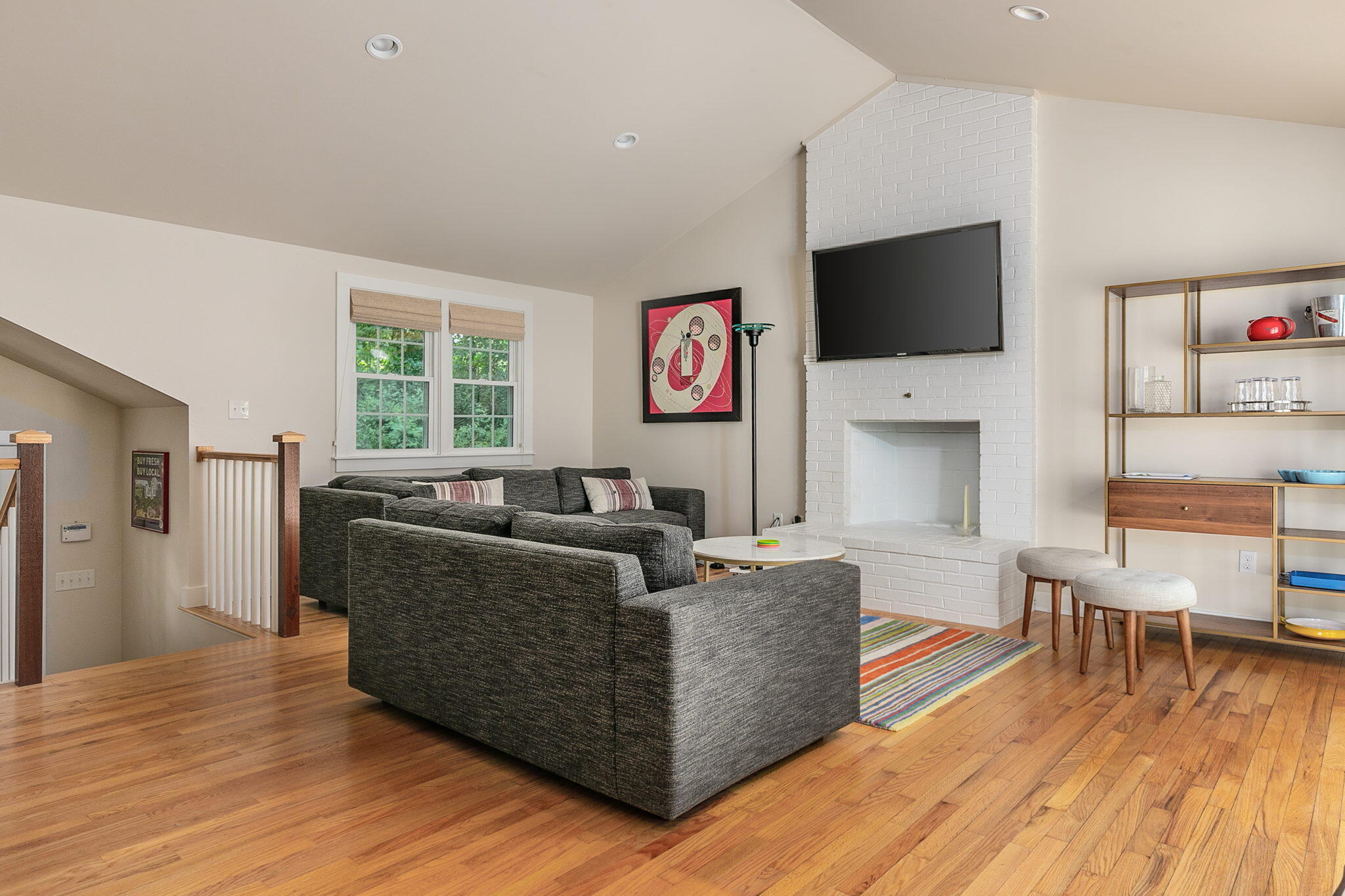 311 Main Street Centerville, MA 02632 - Photo 11 of 45 a living room with furniture and a flat screen tv
