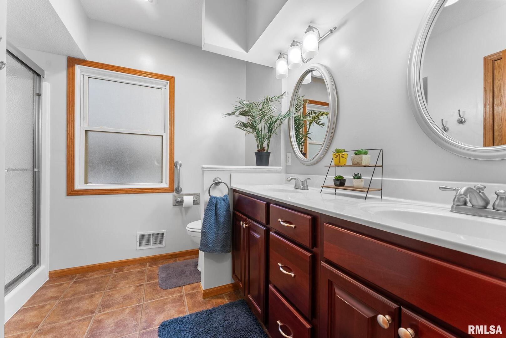 2530 37th Avenue Rock Island, IL 61201 - Photo 18 of 31 a bathroom with a sink and a mirror