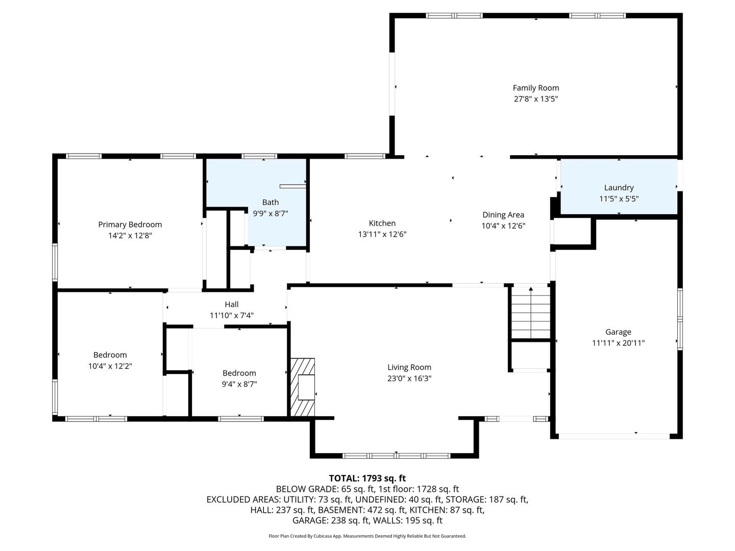 2530 37th Avenue Rock Island, IL 61201 - Photo 30 of 31 a picture of a floor plan