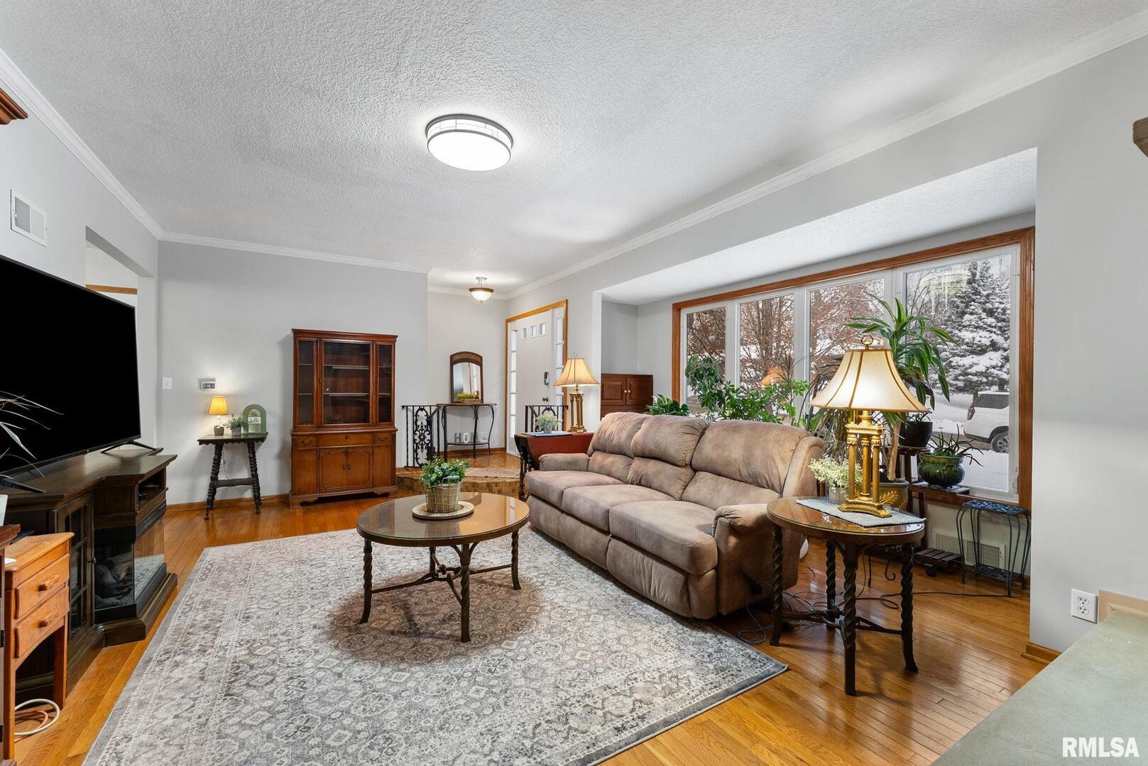 2530 37th Avenue Rock Island, IL 61201 - Photo 4 of 31 a living room with furniture and a flat screen tv