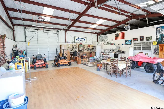 a view of a storage in a room