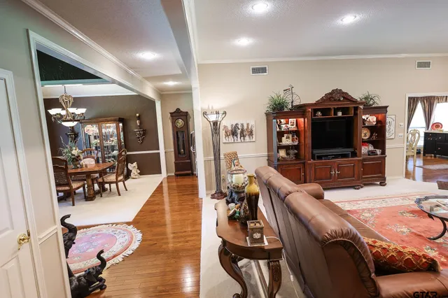 a workspace with furniture and a window