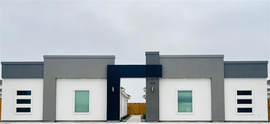 a view of a building with many windows