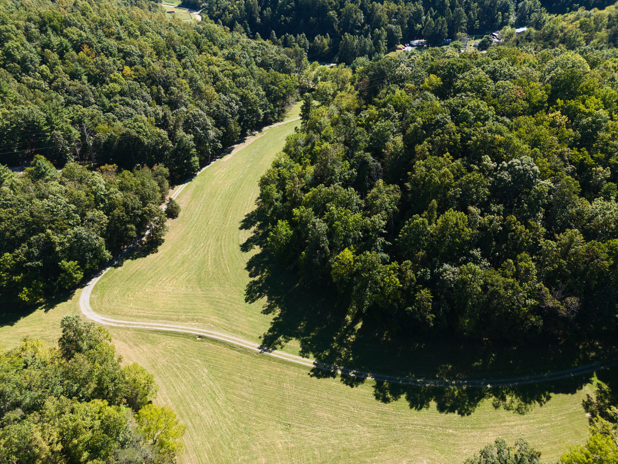 2554 Georges Run Road Shawsville, VA 24162 - Photo 18 of 40 a view of a yard