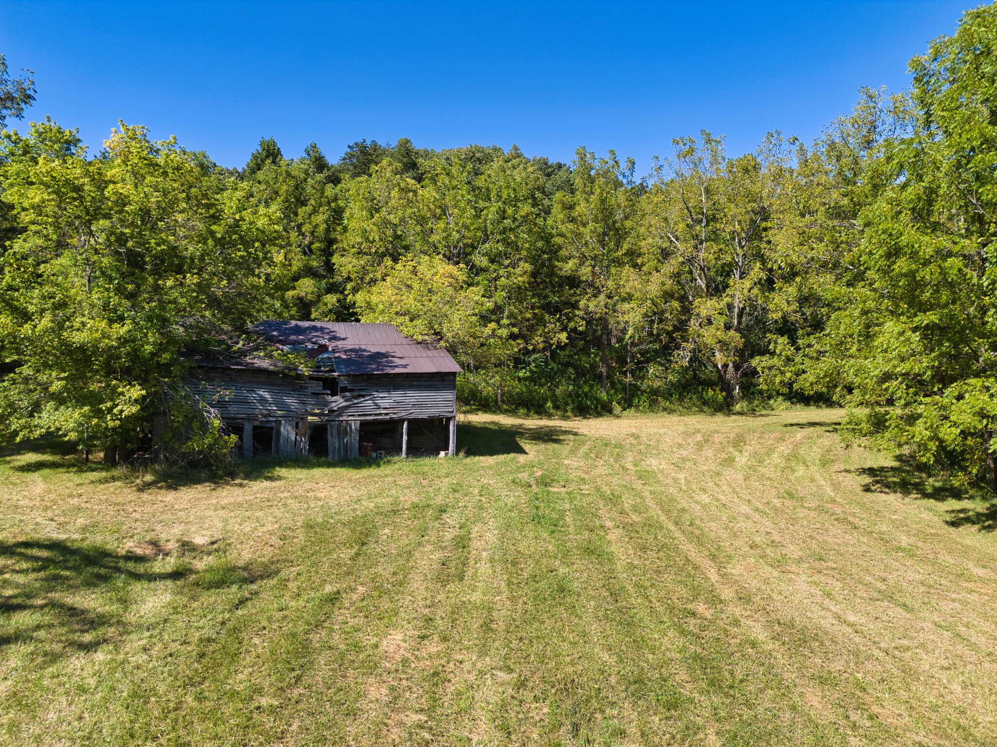 2554 Georges Run Road Shawsville, VA 24162 - Photo 31 of 40 a view of a house with a yard