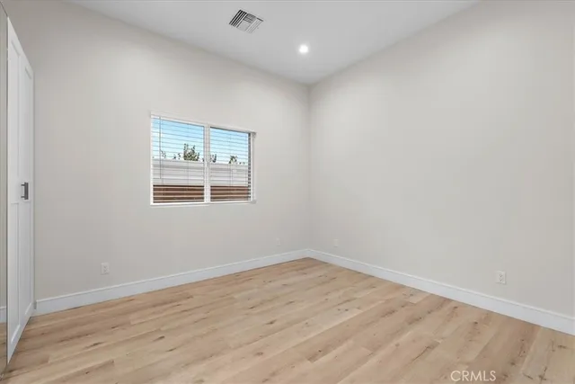 a view of empty room