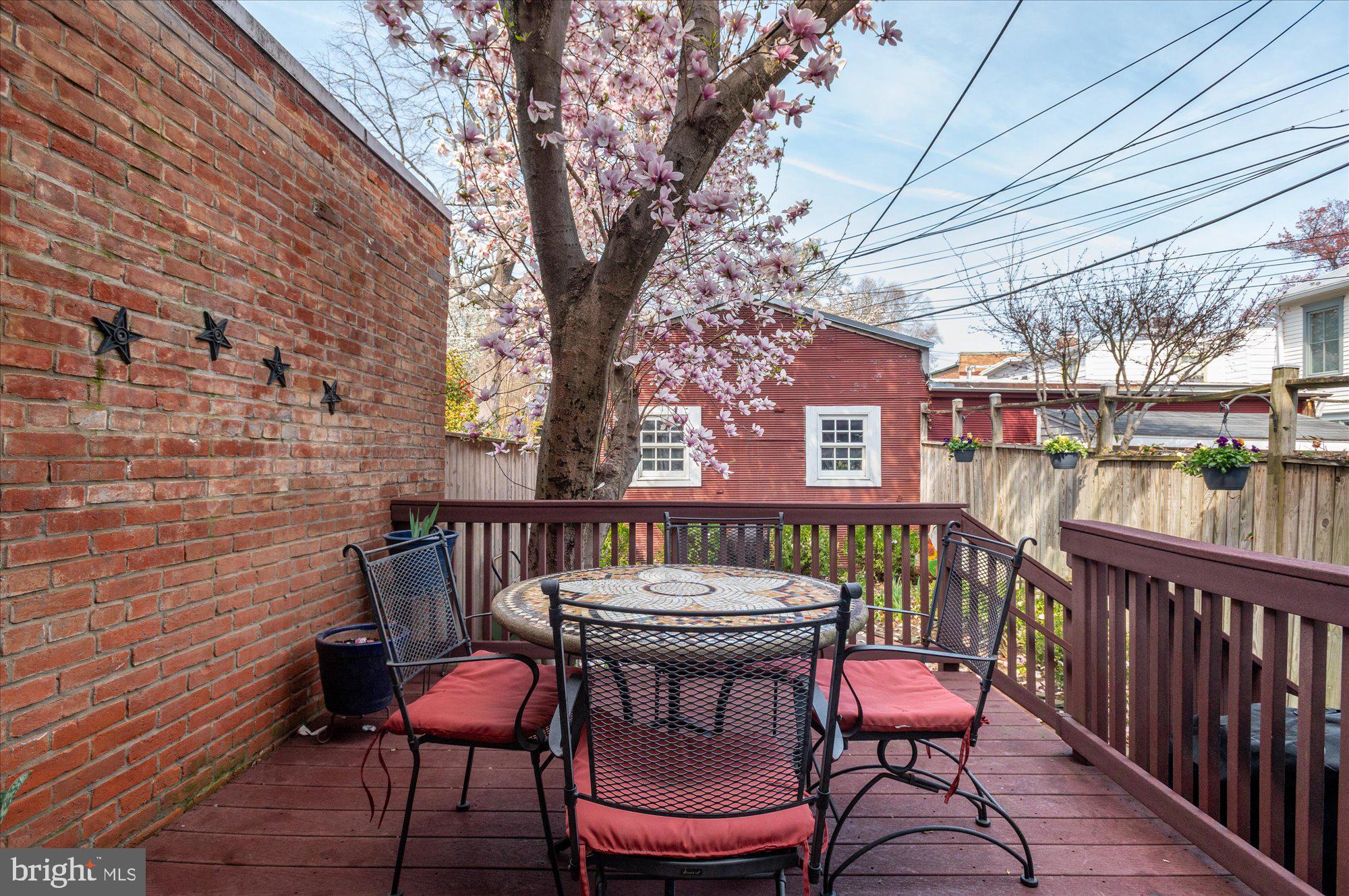 512 Independence Avenue Southeast Washington, DC 20003 - Photo 26 of 28 Gorgeous, large deck overlooking garden