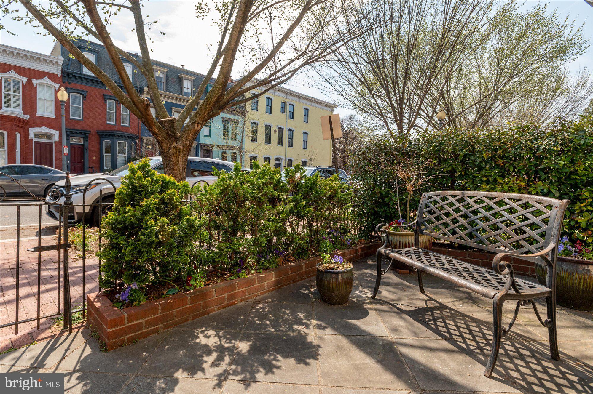 512 Independence Avenue Southeast Washington, DC 20003 - Photo 3 of 28 Welcoming garden entrance