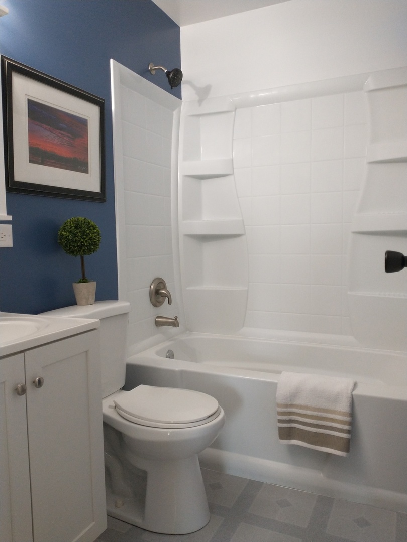 3438 Carpenter Street Steger, IL 60475 - Photo 5 of 10 a bathroom with a toilet and a shower