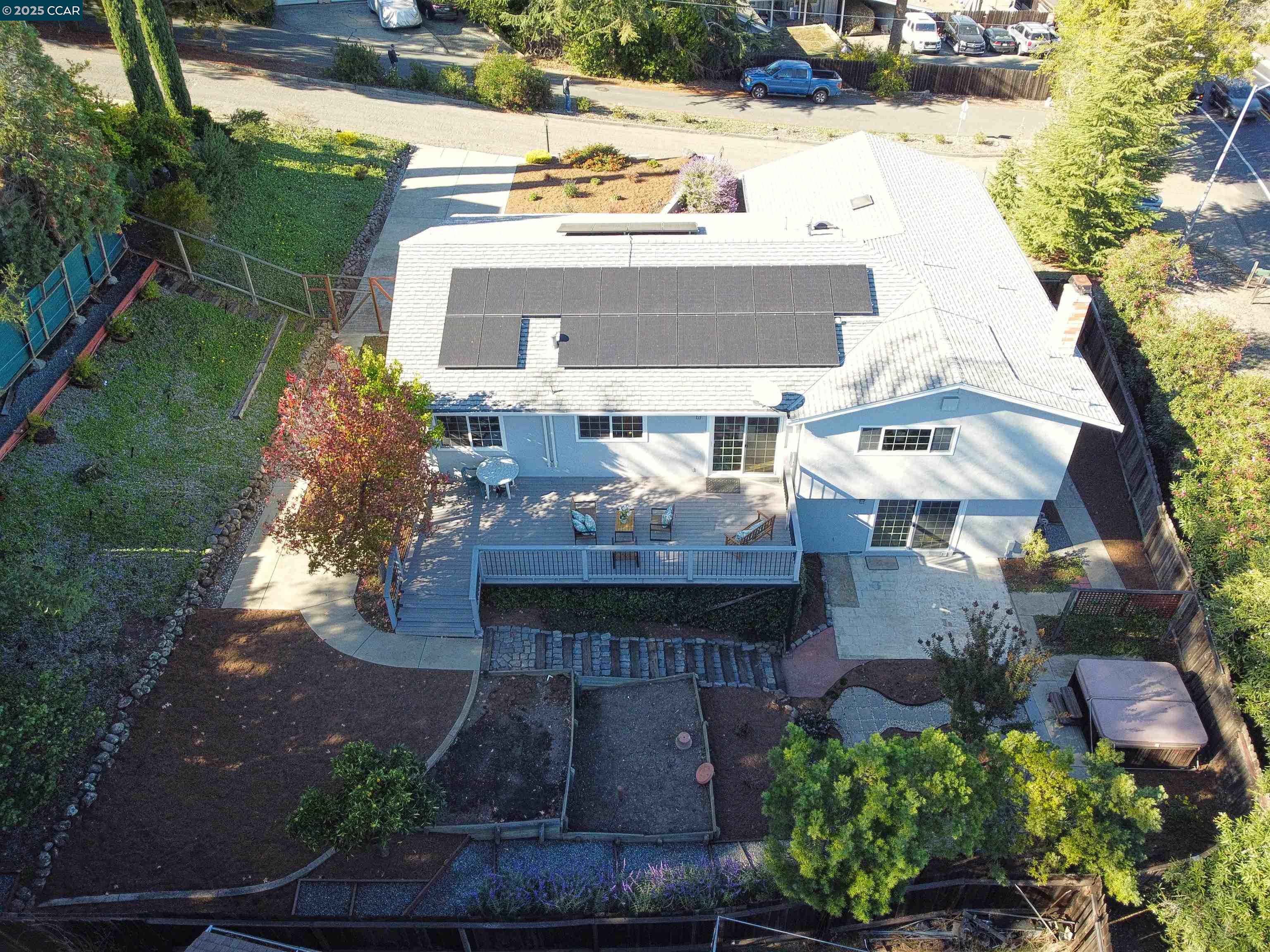 4044 Cowell Road Concord, CA 94518 - Photo 57 of 60 an aerial view of a house with yard