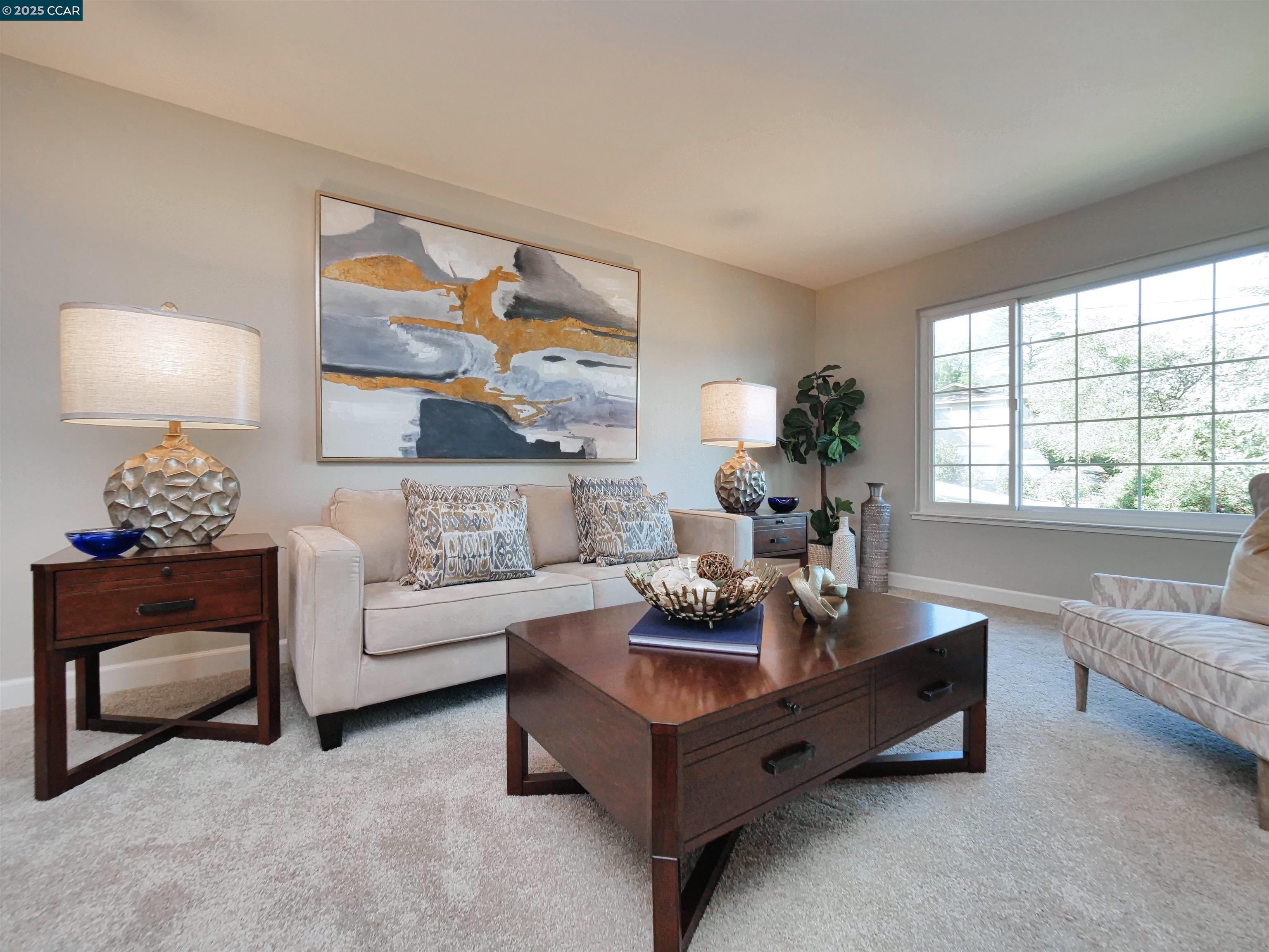 4044 Cowell Road Concord, CA 94518 - Photo 10 of 60 a living room with furniture and a large window