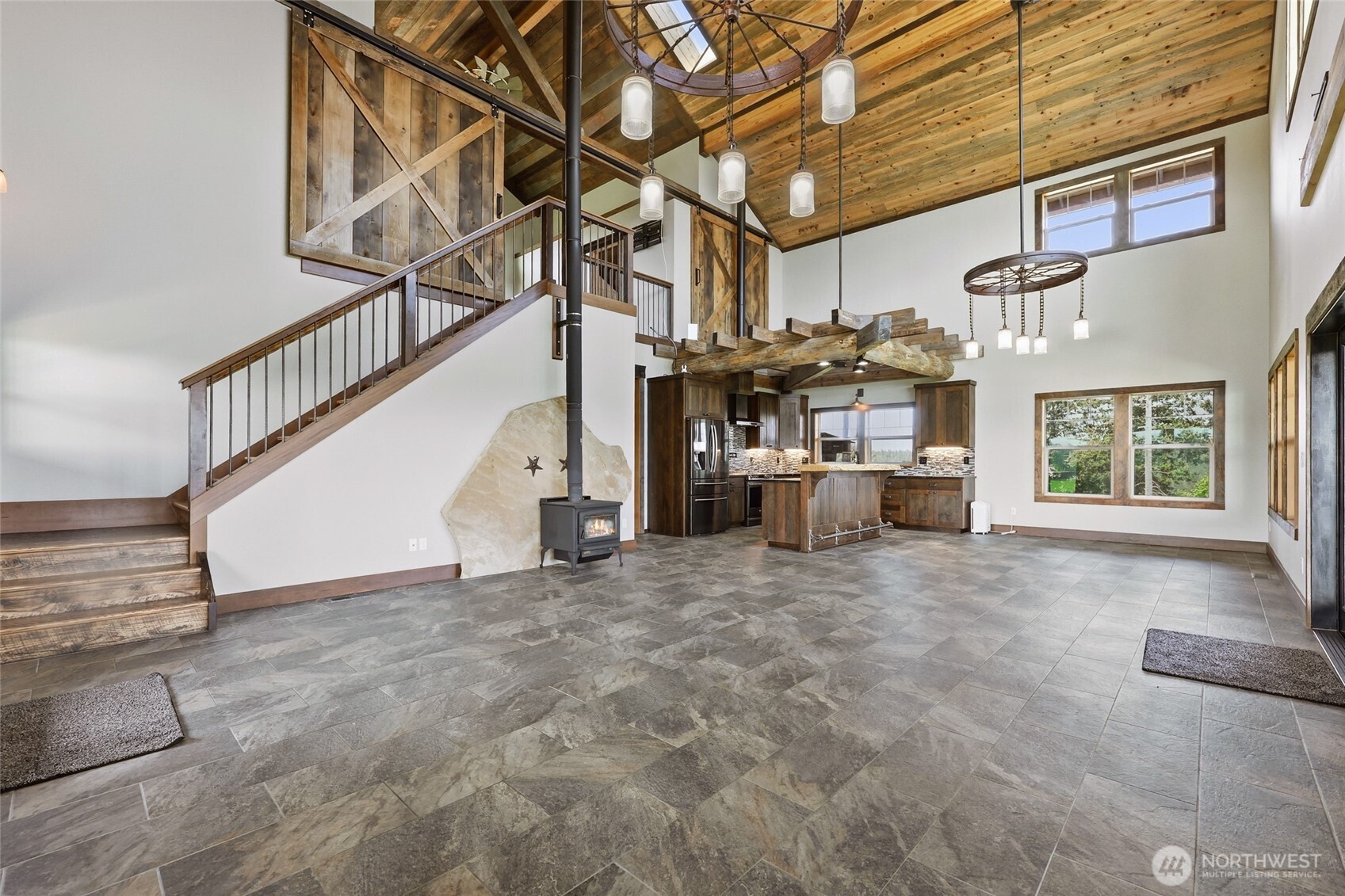 161 Northeast Belfair View Road Belfair, WA 98528 - Photo 12 of 40 a view of entryway and hall