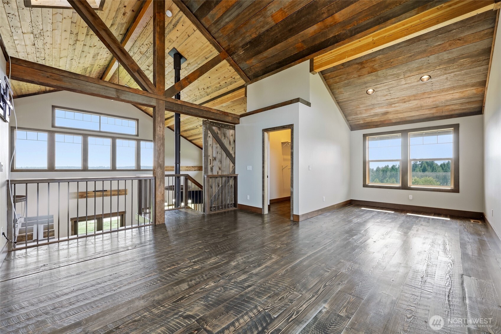161 Northeast Belfair View Road Belfair, WA 98528 - Photo 14 of 40 a view of an entryway with wooden floor