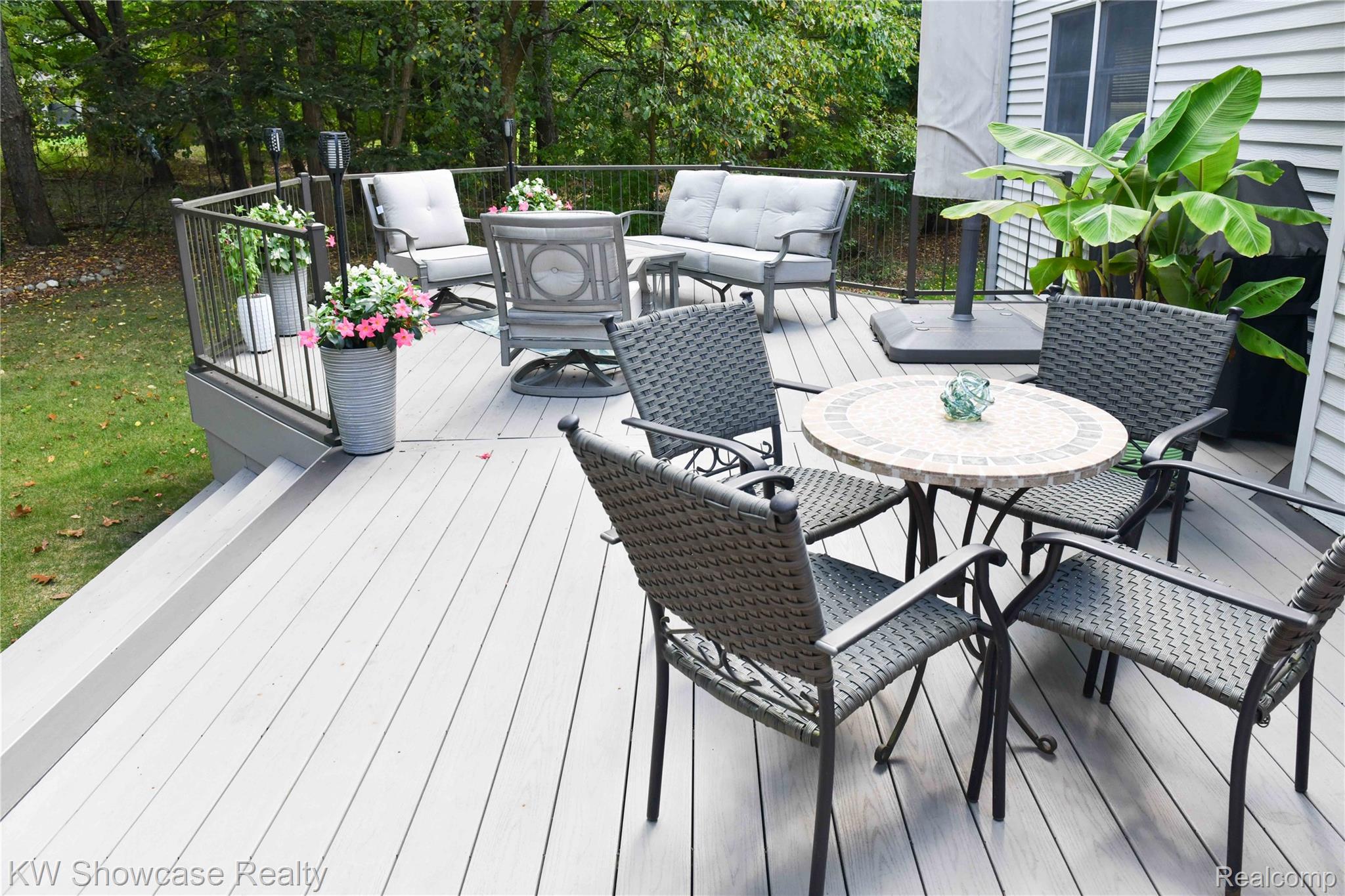 3559 Timber Ridge Drive Metamora, MI 48455 - Photo 7 of 35 Wooden terrace with outdoor seating