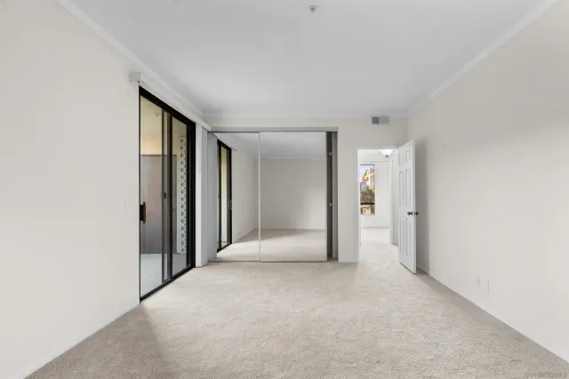 a view of empty room