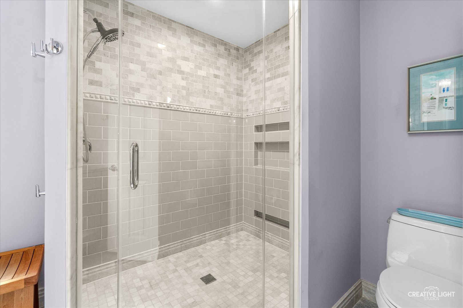 14050 Townhouse Road Newark, IL 60541 - Photo 18 of 45 a bathroom with a shower and toilet
