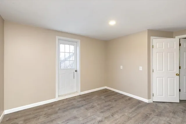 wooden floor in an empty room
