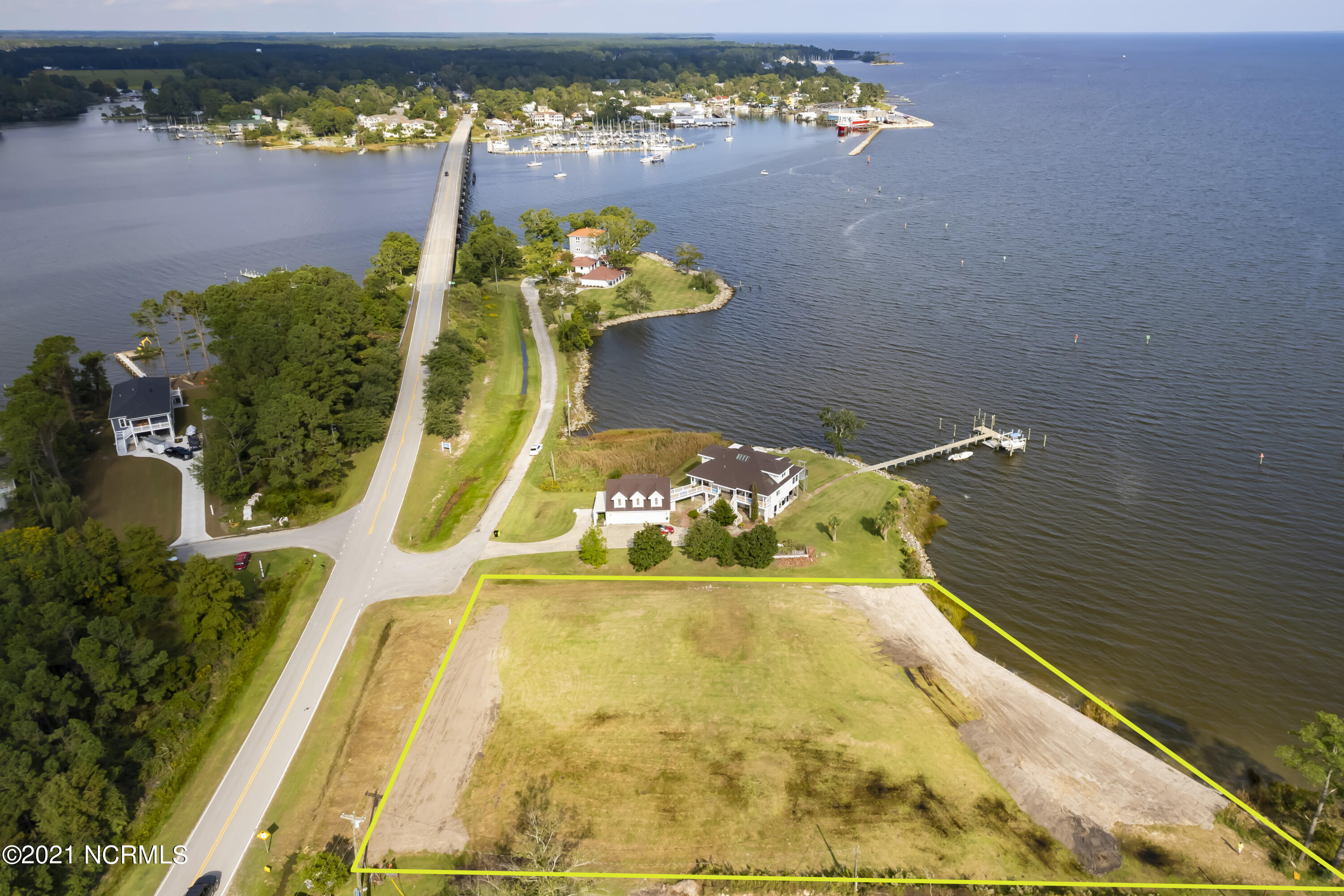 48 Windmill Point Road Oriental, NC 28571 - Photo 2 of 12 Aerial
