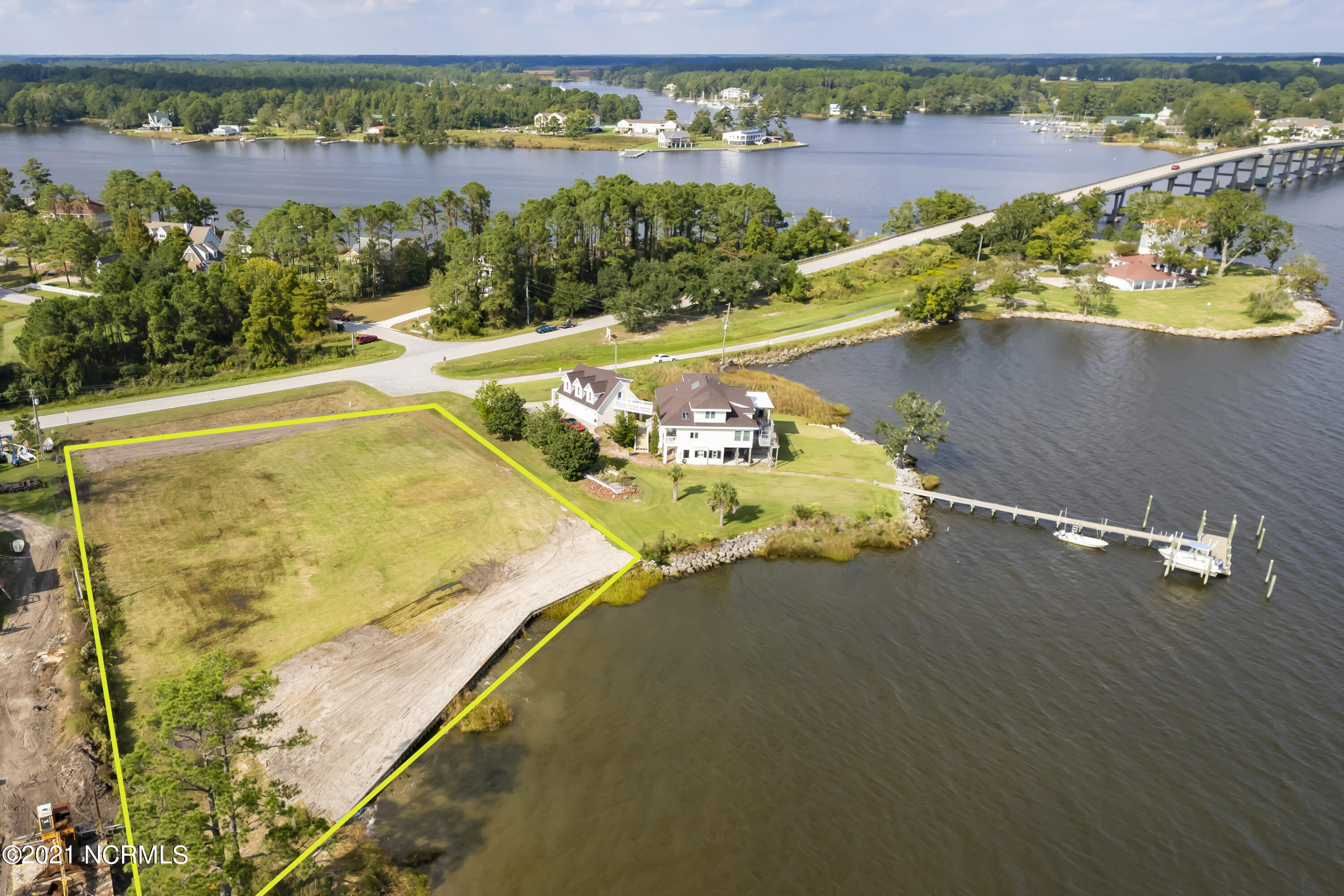 48 Windmill Point Road Oriental, NC 28571 - Photo 4 of 12 Aerial