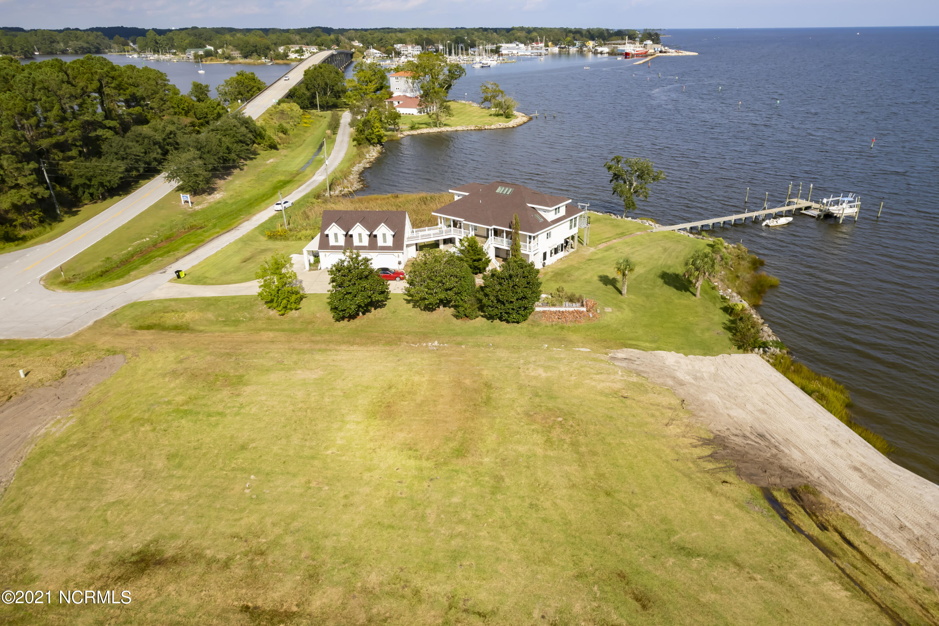 48 Windmill Point Road Oriental, NC 28571 - Photo 6 of 12 Aerial