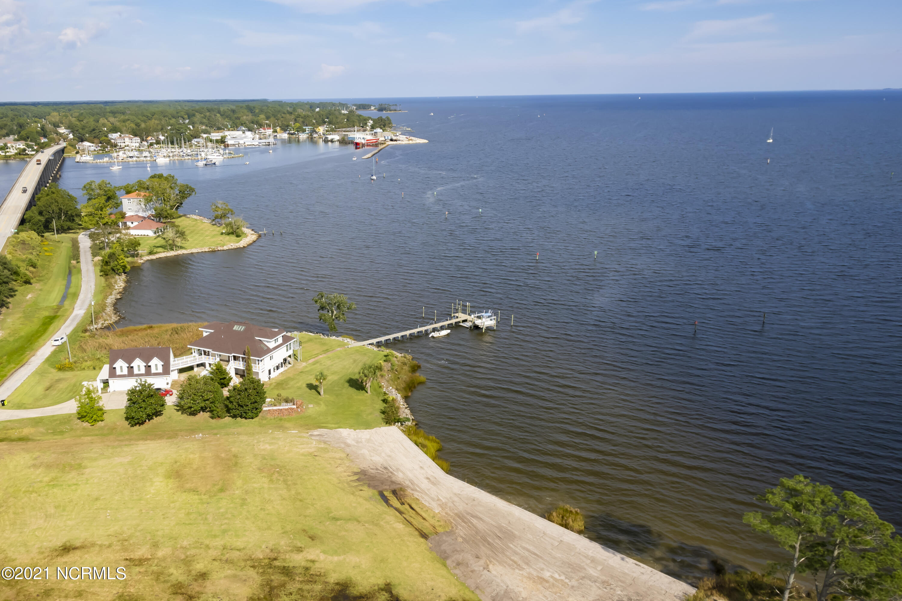 48 Windmill Point Road Oriental, NC 28571 - Photo 7 of 12 Aerial
