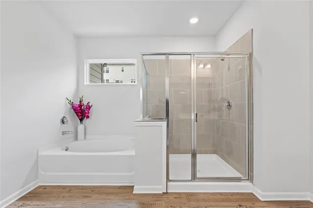 a view of walk in closet