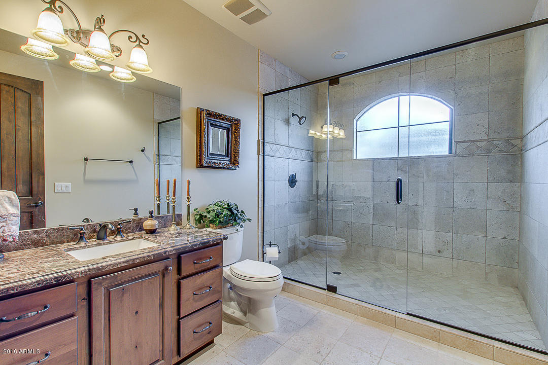 12980 East Cochise Road Scottsdale, AZ 85259 - Photo 39 of 48 Guest House Bath