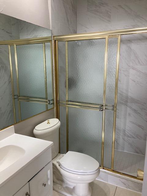 299 Southwest 7th Street, Unit 103 Boca Raton, FL 33432 - Photo 14 of 25 Master Bath with Shower