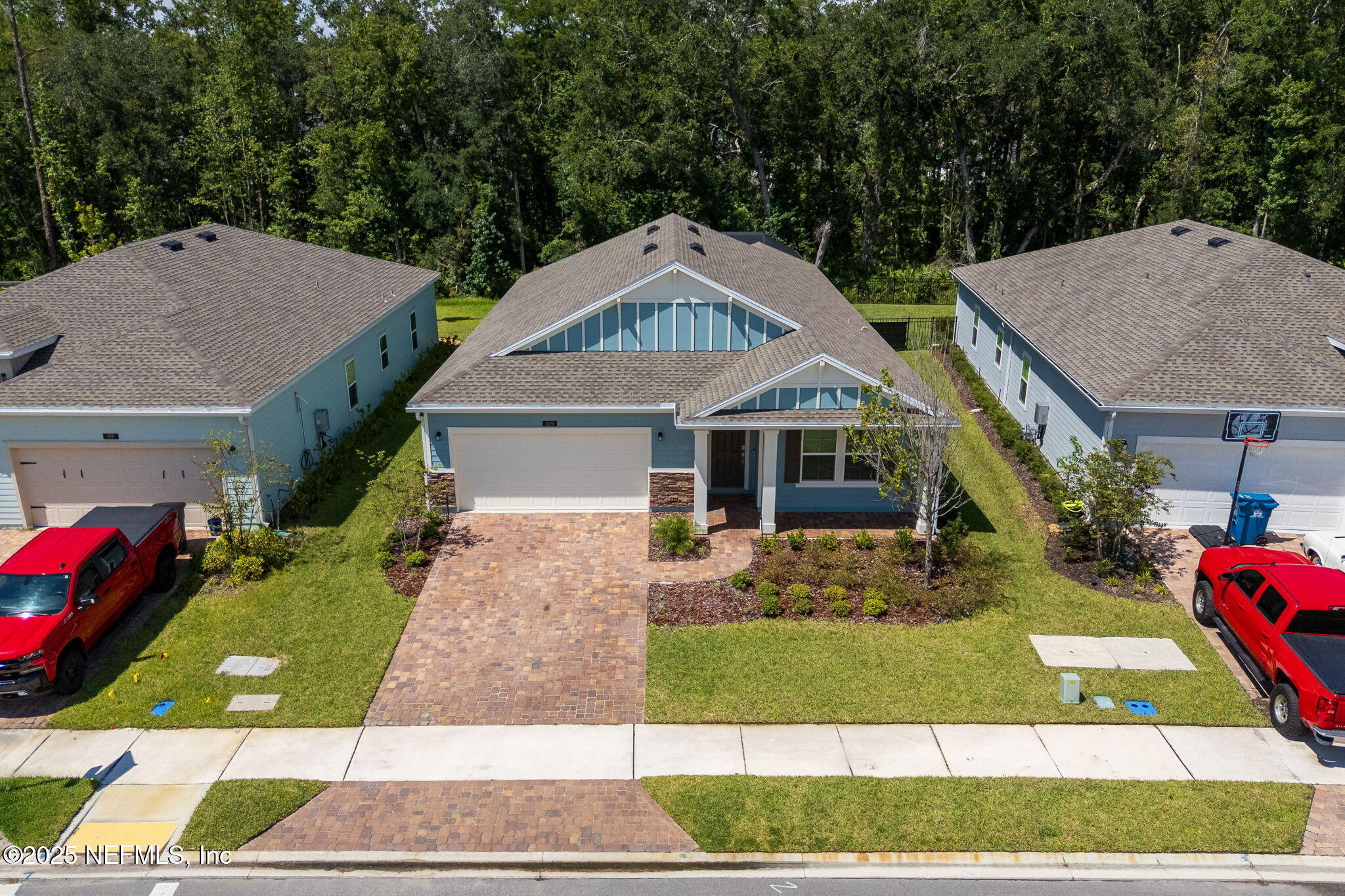 109 White Rabbit Run St. Augustine, FL 32092 - Photo 37 of 55 Front View Aerial
