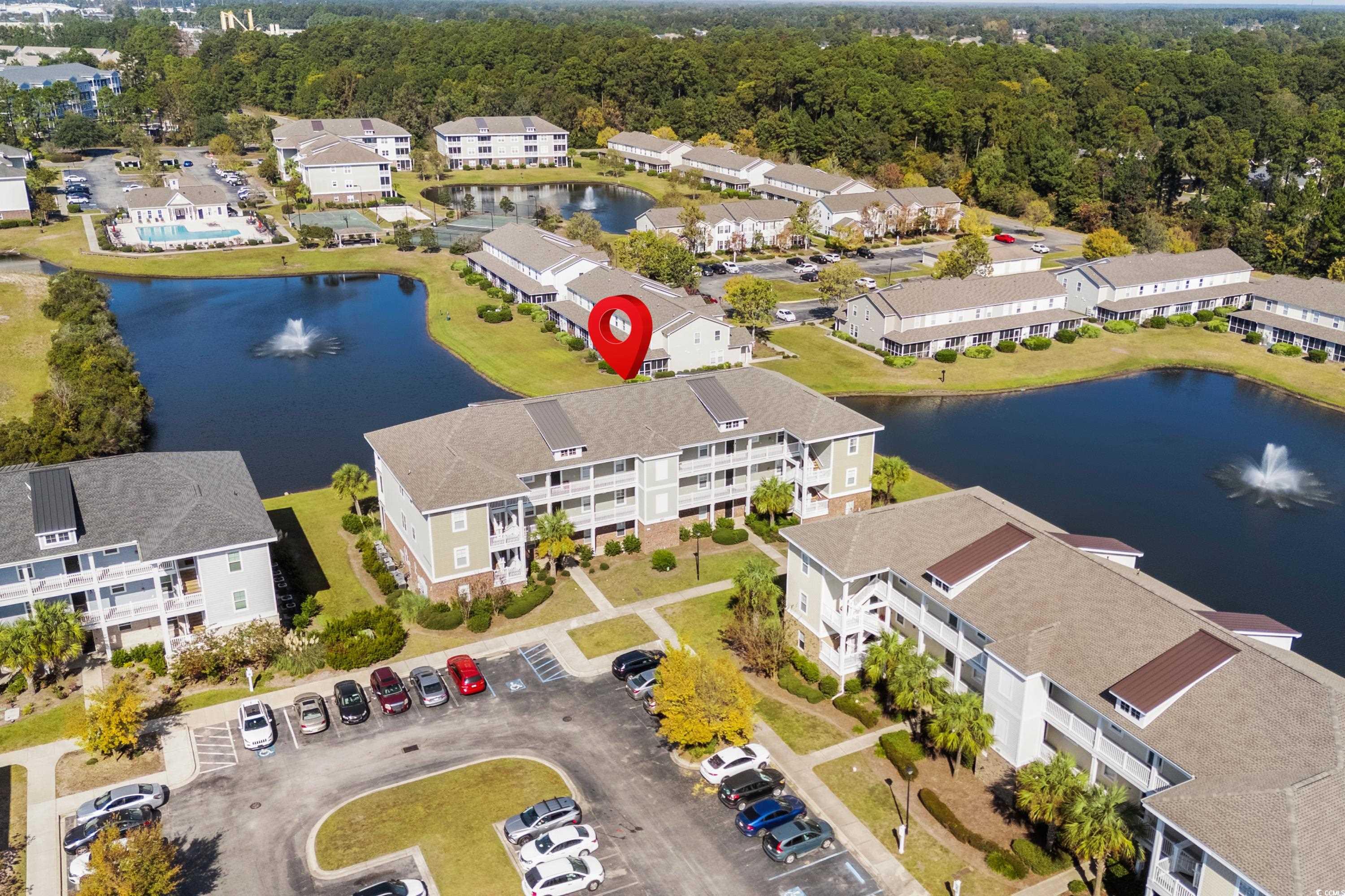 336 Kiskadee Loop, Unit B Conway, SC 29526 - Photo 33 of 40 Drone / aerial view featuring a water view