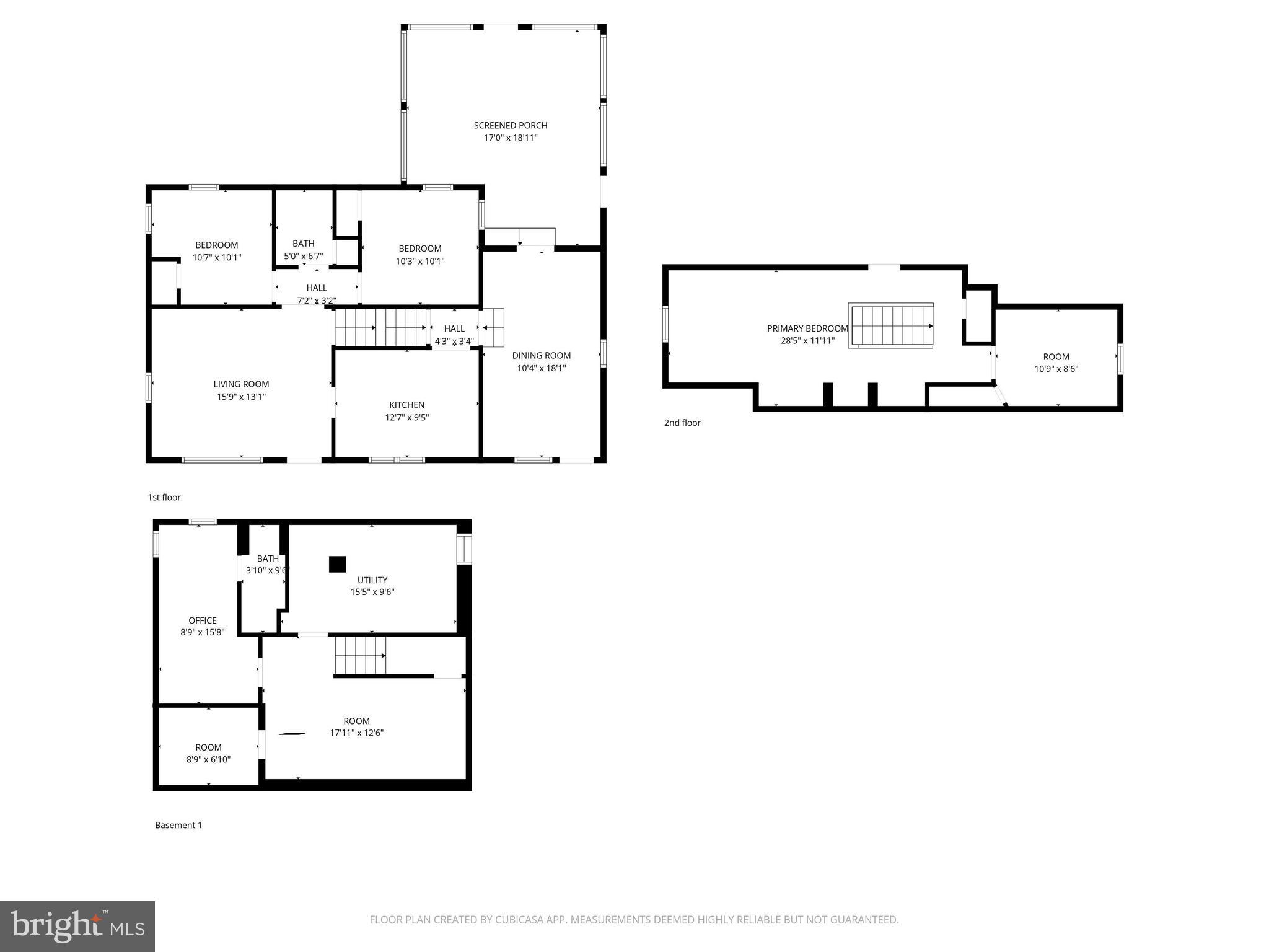 107 Calvary Road Churchville, MD 21028 - Photo 31 of 31 a picture of floor plan