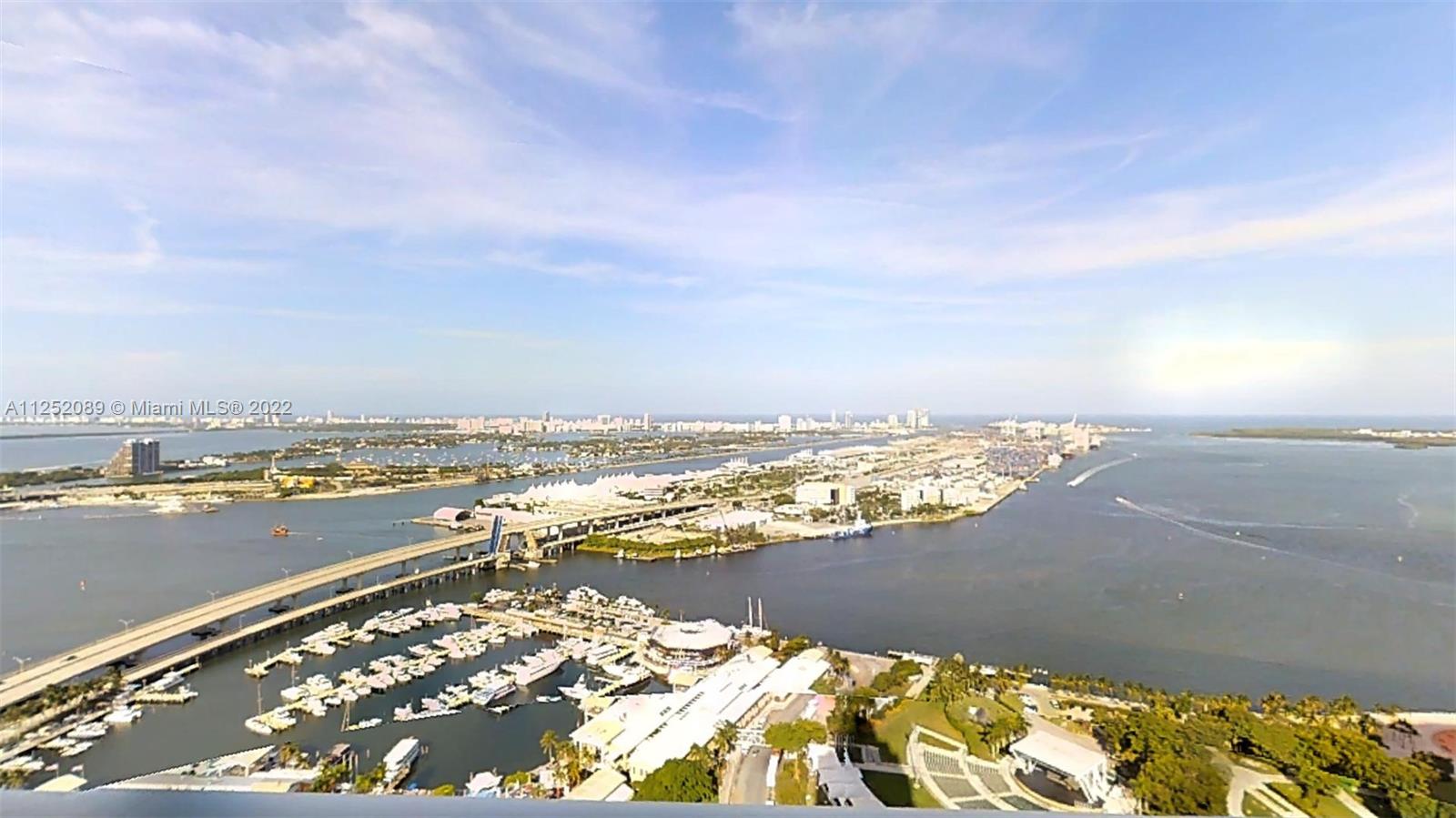 244 Biscayne Boulevard, Unit 4503 Miami, FL 33132 - Photo 18 of 33 a view of city and ocean