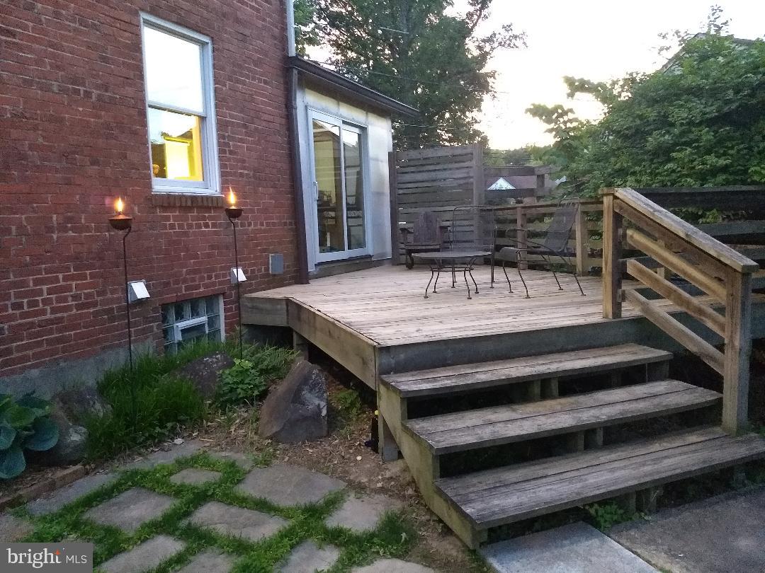 10701 Inwood Avenue Silver Spring, MD 20902 - Photo 15 of 25 Deck and one of two patios