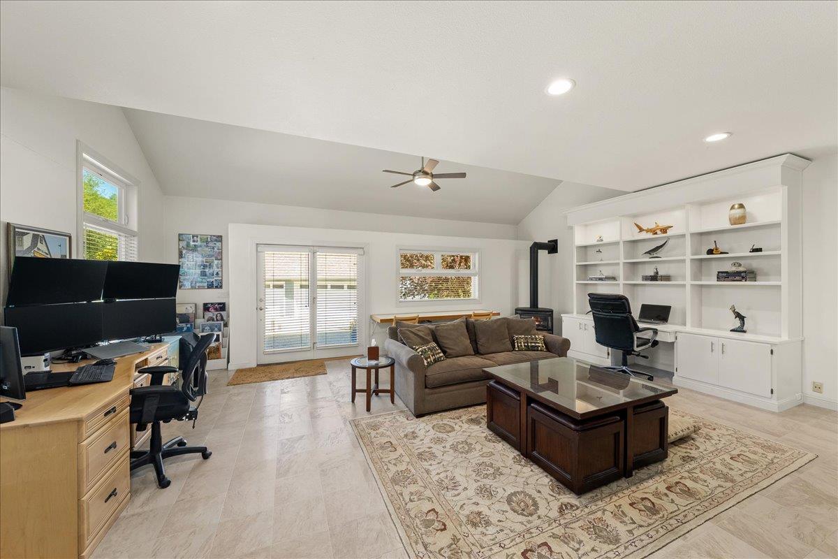 4521 Cross Creek Road Cool, CA 95614 - Photo 25 of 72 Large den off the kitchen with access to front patio