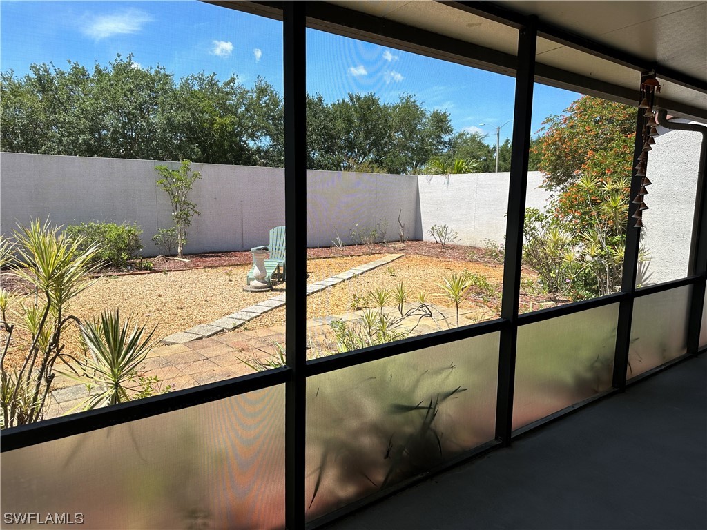 9805 Maplecrest Circle Lehigh Acres, FL 33936 - Photo 22 of 38 a view of outdoor from window