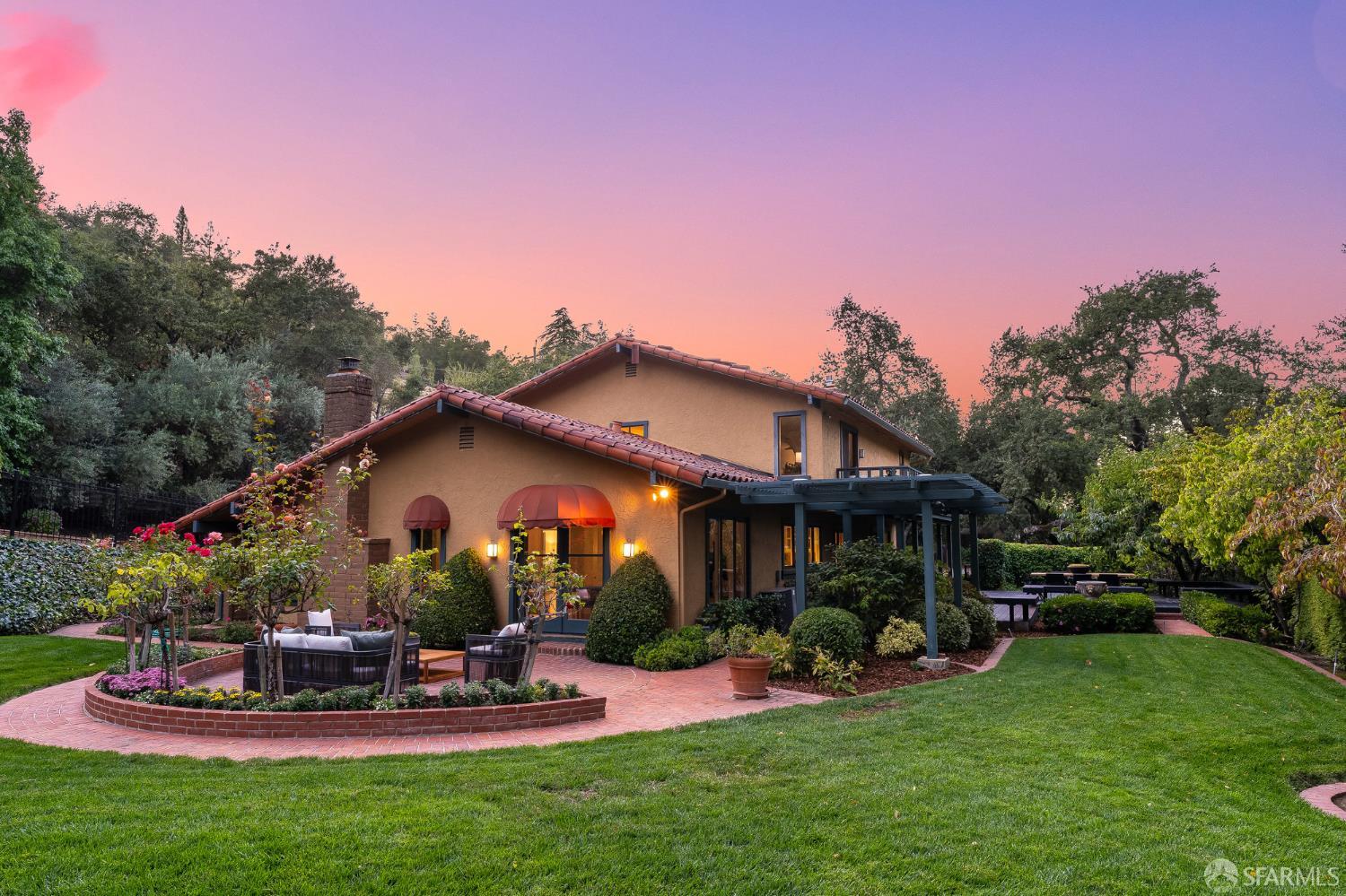 16244 Kennedy Road Los Gatos, CA 95032 - Photo 2 of 67 a view of a house with furniture and garden