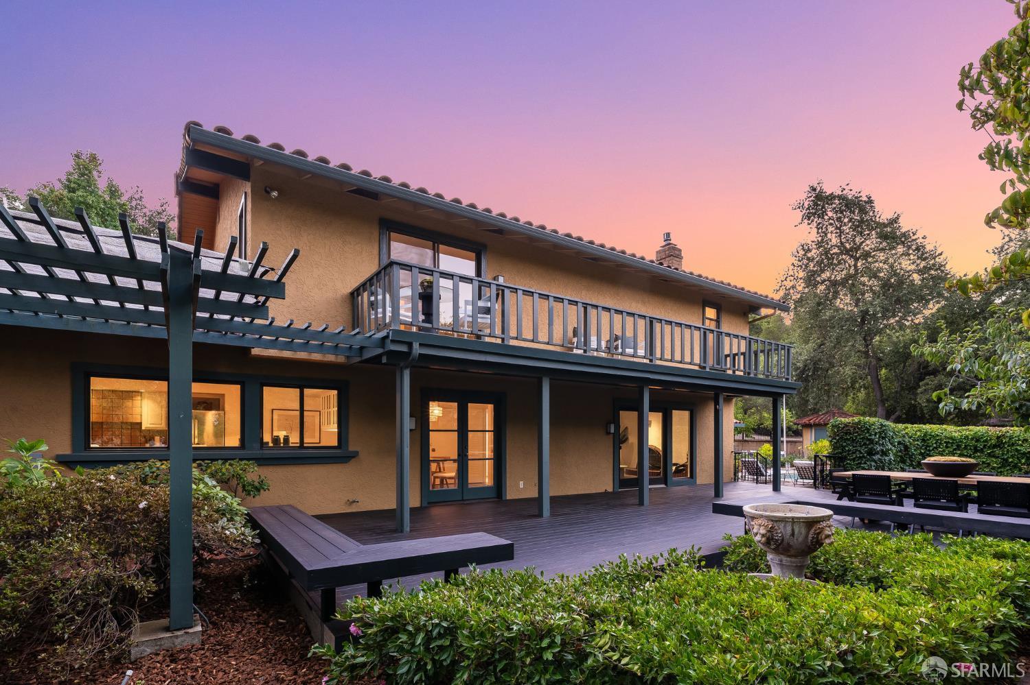 16244 Kennedy Road Los Gatos, CA 95032 - Photo 63 of 67 a swimming pool view with a seating space and garden