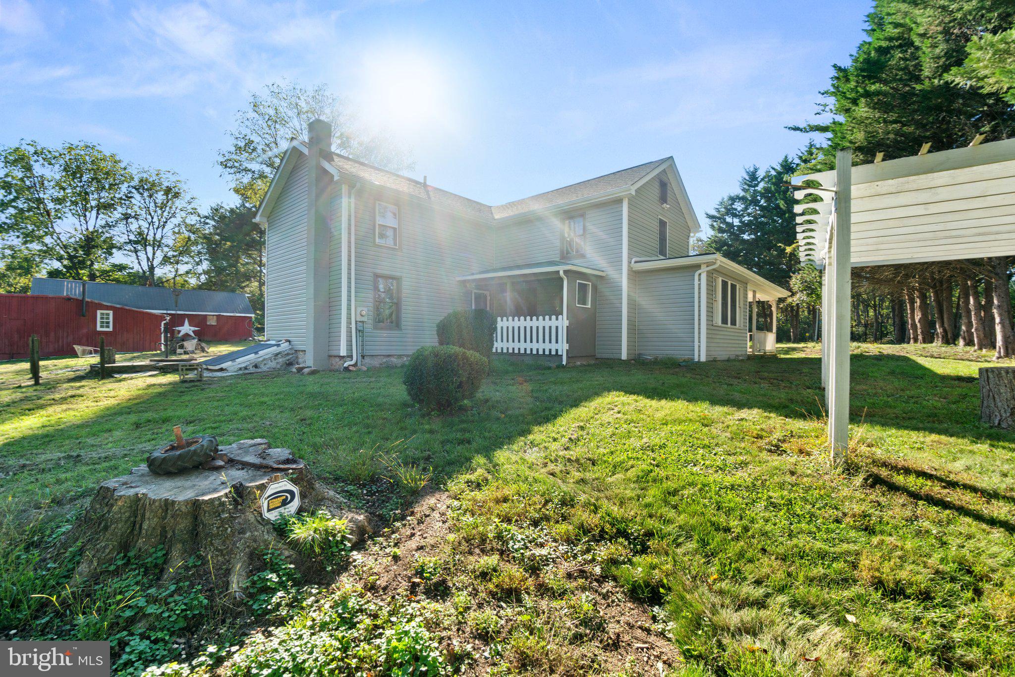 10819 Shanktown Road Big Pool, MD 21711 - Photo 27 of 79 a house view with a garden space