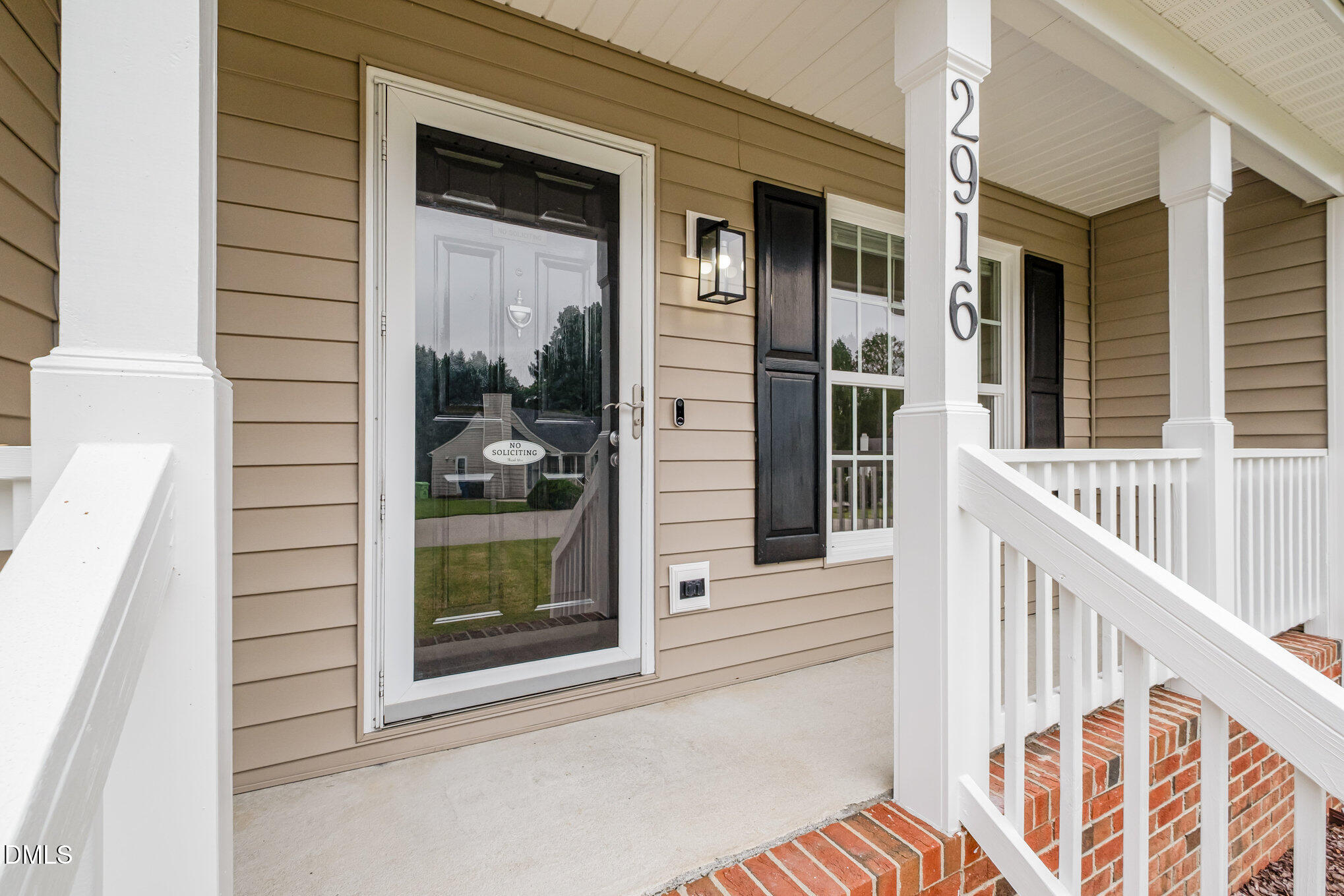 2916 Bannf Court Raleigh, NC 27604 - Photo 23 of 31 a view of a balcony with a potted plant