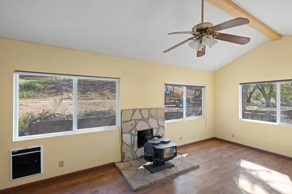 a view of outdoor space and yard
