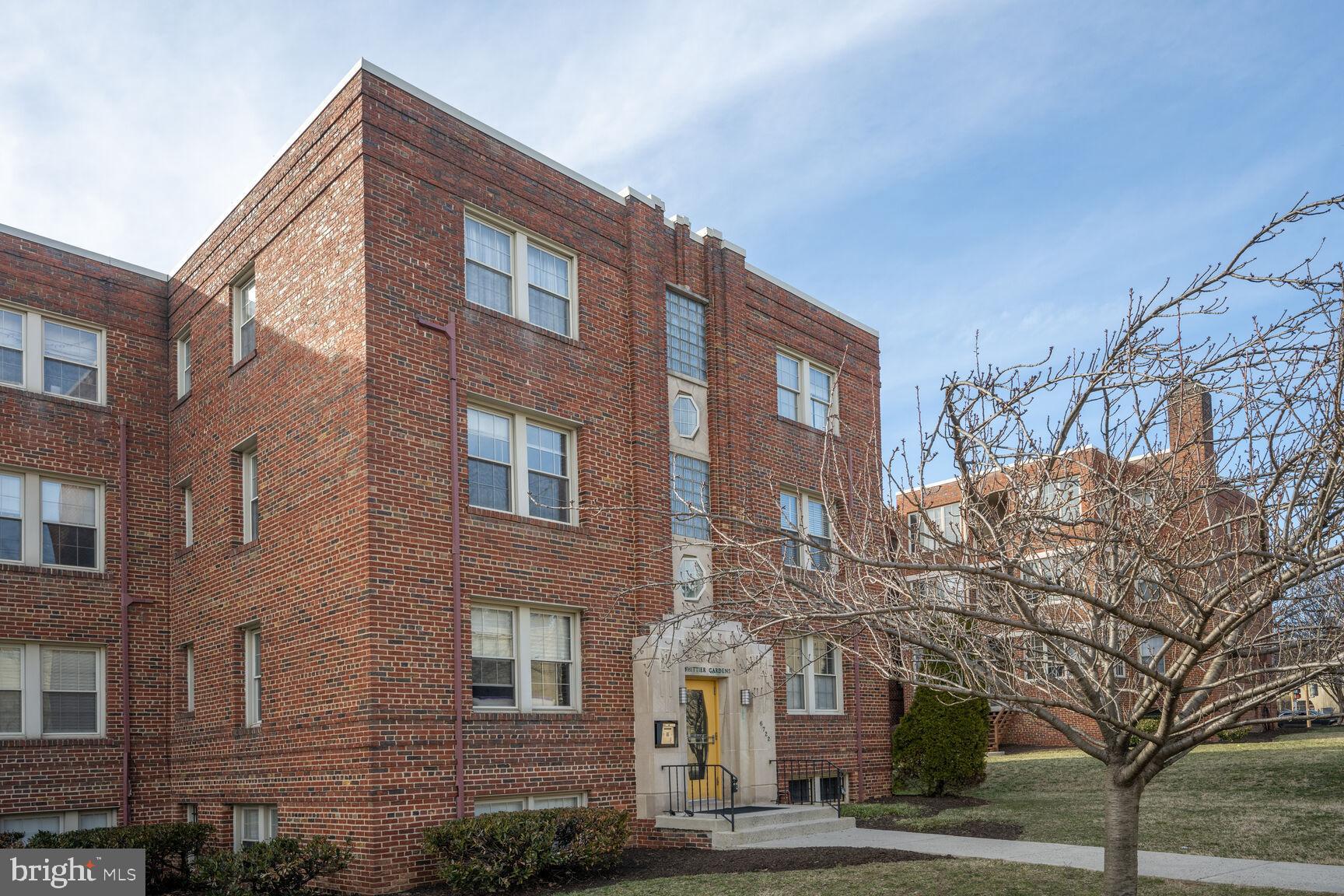 6722 3rd Street Northwest, Unit 203 Washington, DC 20012 - Photo 2 of 18 a front view of a building