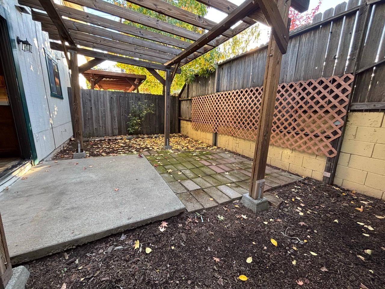 3579 Cedar Ravine Road Placerville, CA 95667 - Photo 12 of 15 a view of a backyard with a fence