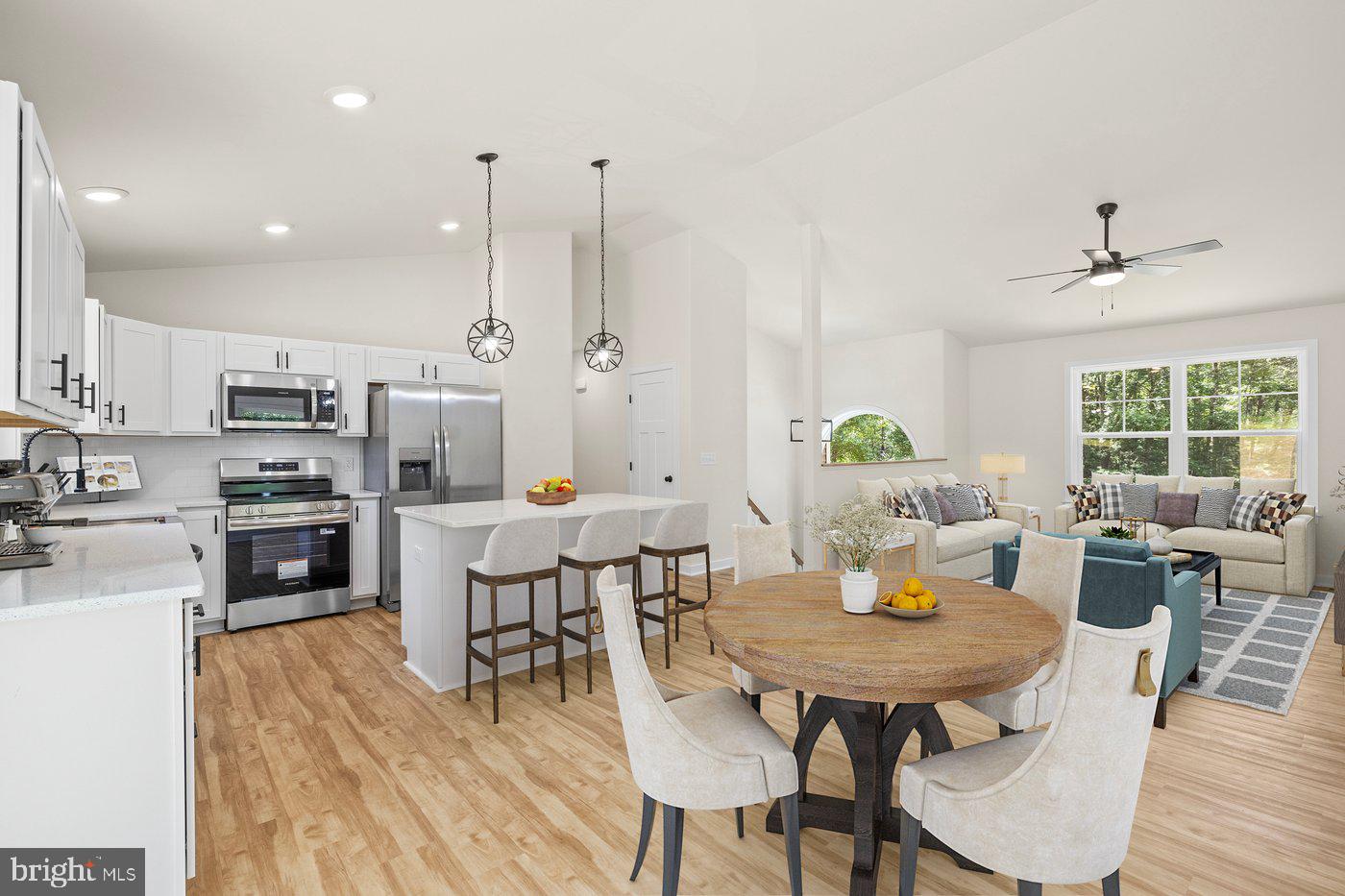 3319 Partlow Road Partlow, VA 22534 - Photo 5 of 47 a view of a dining room with furniture and wooden floor