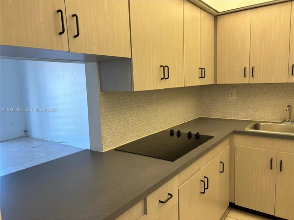 a view of a building from a balcony