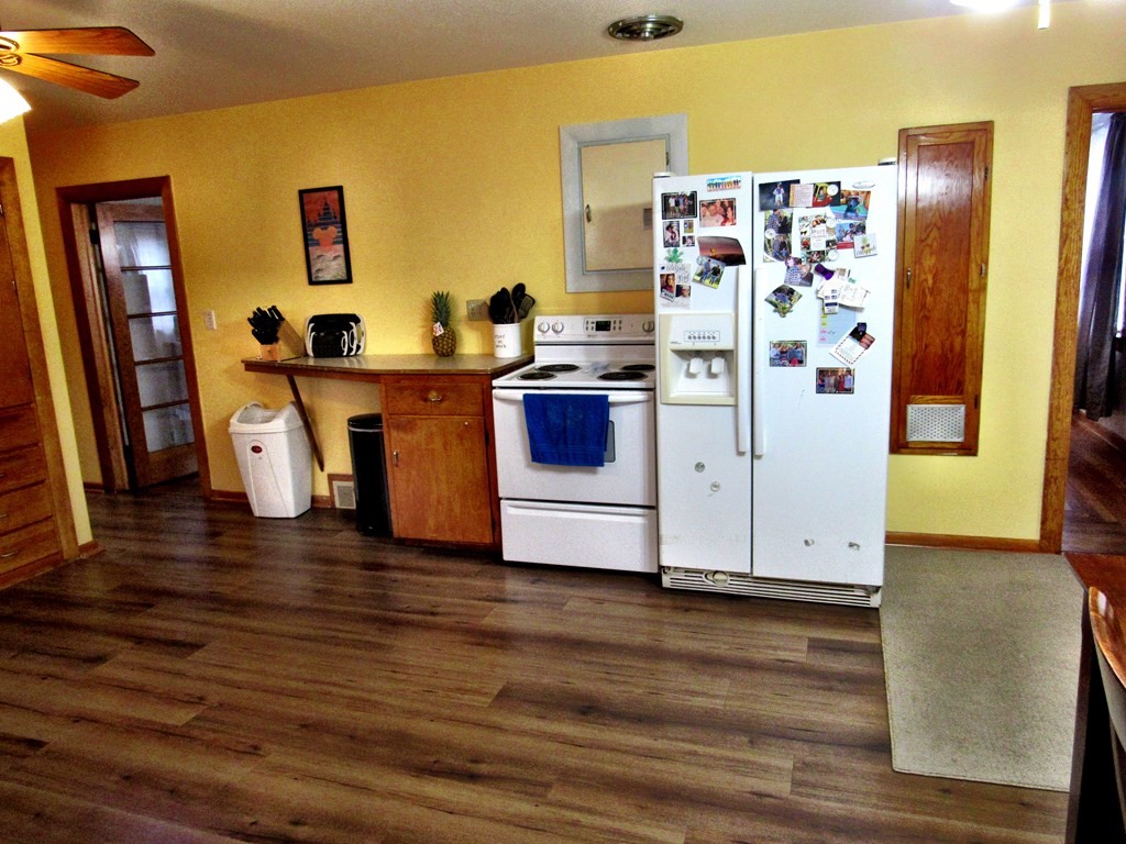 2340 Main Street Three Rivers, MA 01080 - Photo 14 of 31 a view of kitchen with stainless steel appliances granite countertop a refrigerator and a stove top oven